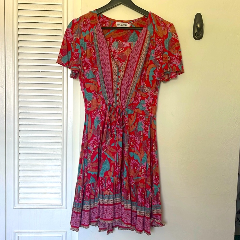 Sea Luster Capetown mini floral dress